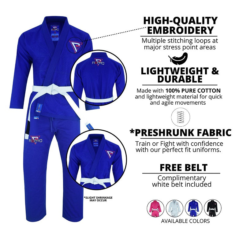 Kid's - Brazillian Jiu Jitsu Suits (Blue)